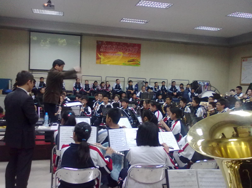 北京109中学云顶集团示范乐团大师班活动圆满结束